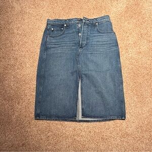 Rag & Bone Denim Blue Women's Skirt